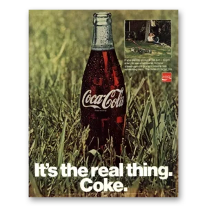 1970 Coca Cola Print Ad | Go Out Sun