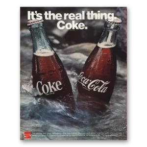 1970 Coca Cola Print Ad | Great Refreshers