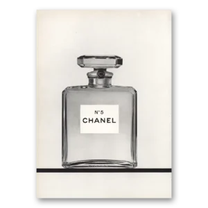 1970 Chanel Print Ad | No 5