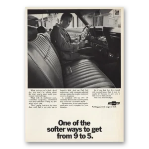 1969 Chevrolet Impala Print Ad | Softer Ways