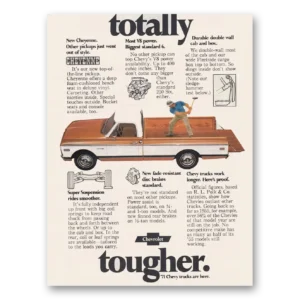 1970 Chevrolet Cheyenne Print Ad | Totally Tougher