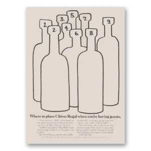 1970 Chivas Regal Print Ad | Place Chivas
