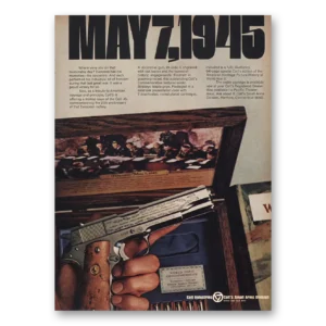 1970 Colt Fire Arms Print Ad | Colt 45