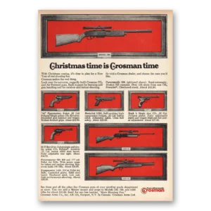 1970 Crosman Print Ad | Crosman Time