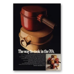 1970 Dansk Print Ad | Way To Cook 70s