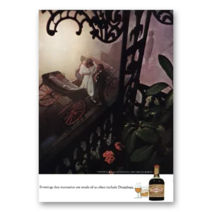 1970 Drambuie Print Ad | Evenings