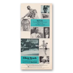 1970 Elbow Beach Surf Club Print Ad | Bermuda