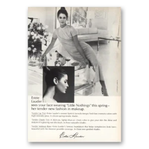 1970 Estee Lauder Print Ad | Little Nothings