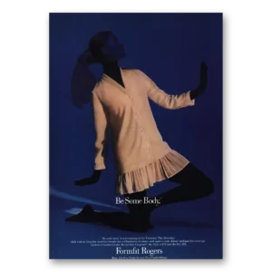 1970 Formfit Rogers Print Ad | Be Some Body