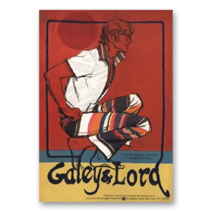 1970 Galey & Lord Print Ad | Alexander Shields