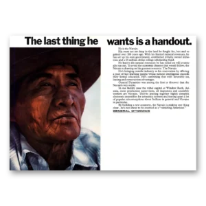 1970 General Dynamics Print Ad | Wants Handout