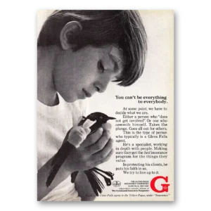 1970 Glens Falls Insurance Print Ad | Everything Everybody