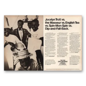 1970 Jamaica Print Ad | Jocelyn Trott