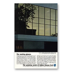 1970 Libbey Owens Ford Print Ad | Lemmon Park