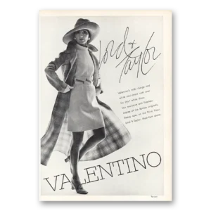 1970 Lord & Taylor Print Ad | Valentino
