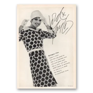 1970 Lord & Taylor Print Ad | Octagon Tiles