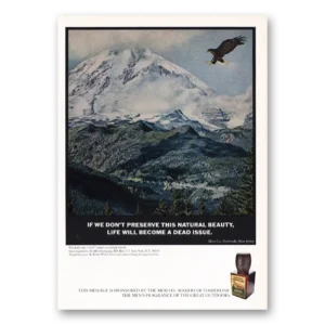1970 Timberline Fragrance Print Ad | Natural Beauty