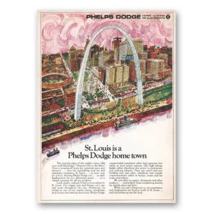 1970 Phelps Dodge Print Ad | St Louis