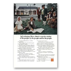 1970 Shell Companies Print Ad | Massachusetts