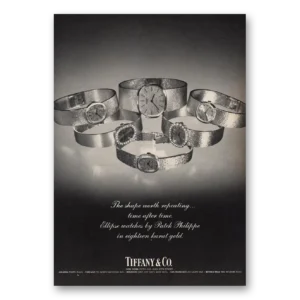 1970 Tiffany & Co Print Ad | Shape Worth Repeating
