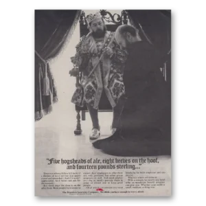 1970 Travelers Insurance Print Ad | Five Hogheads