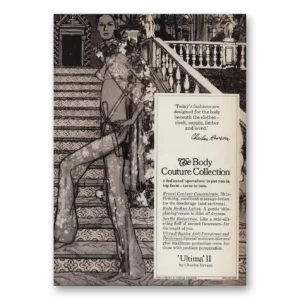 1970 Ultima II Print Ad | Body Couture