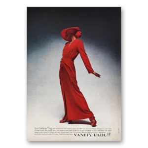 1970 Vanity Fair Print Ad | Cabana Cling