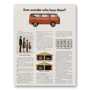 1970 Volkswagen Station Wagon Print Ad | Ever Wonder