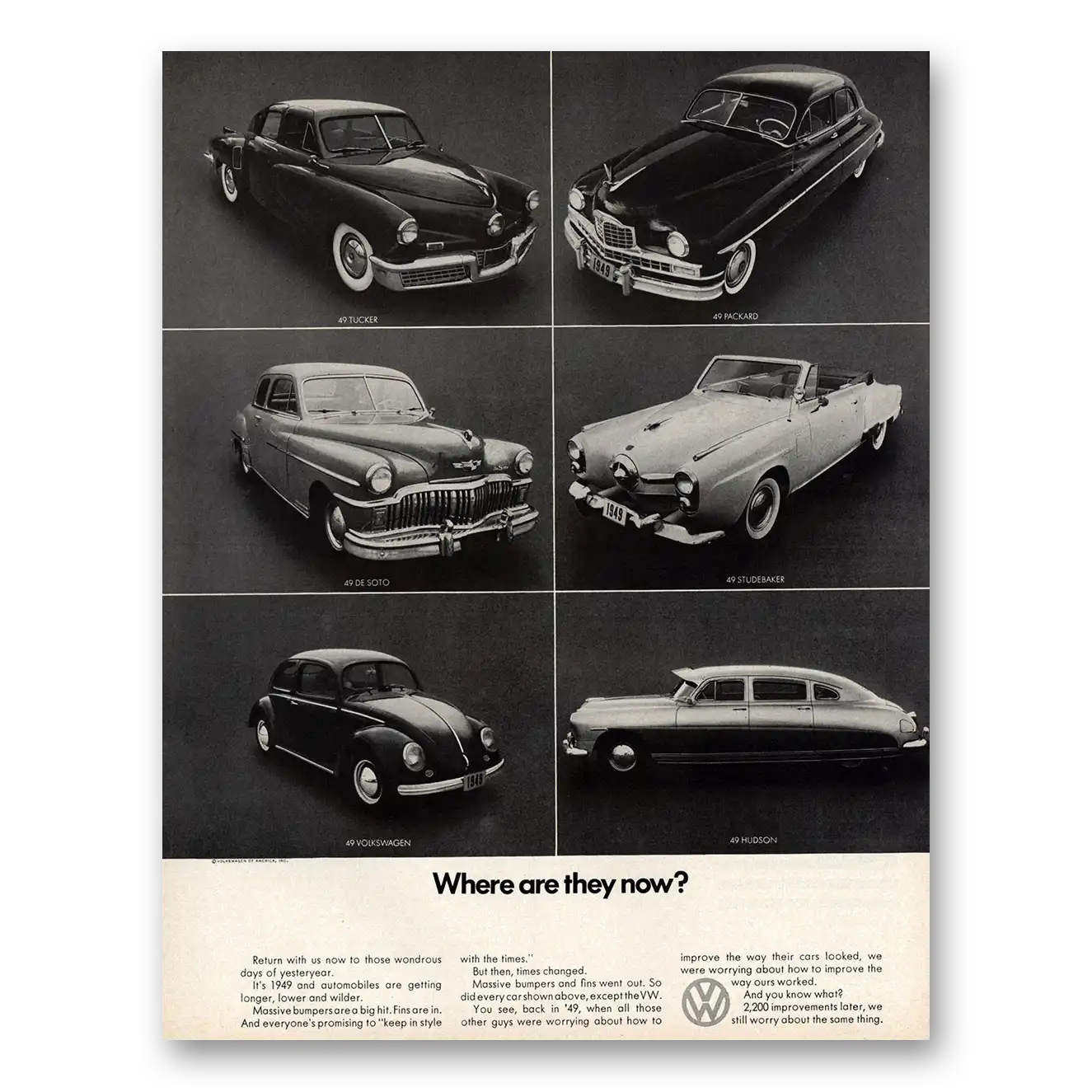 1970 Volkswagen Print Ad | Where Are They
