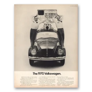 1969 Volkswagen Beetle Print Ad | Great Scott