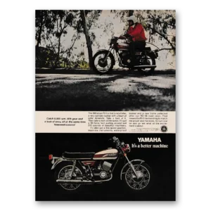 1970 Yamaha Motorcycles Print Ad | Catch 8000