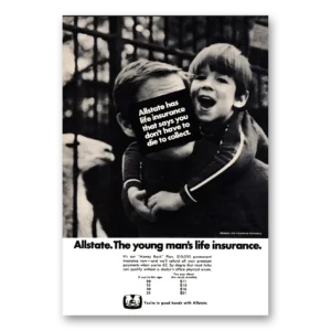 1971 Allstate Insurance Print Ad | Die Collect
