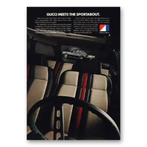 1971 American Motors Print Ad | Gucci Meets Sportabout