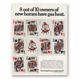 1971 American Gas Print Ad | Owners New Homes