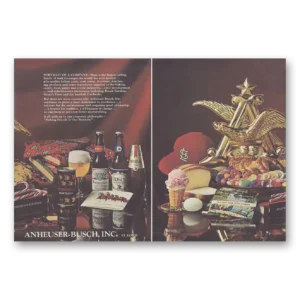 1971 Anheuser Busch Print Ad | Portrait Company