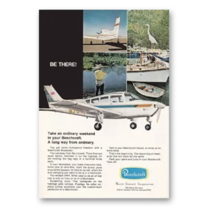 1971 Beechcraft Muskateer Print Ad | Ordinary Weekend