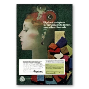 1971 Bigelow Carpet Print Ad | Posh Plush