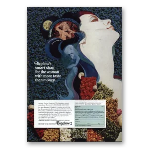 1971 Bigelow Carpet Print Ad | Smart Shag