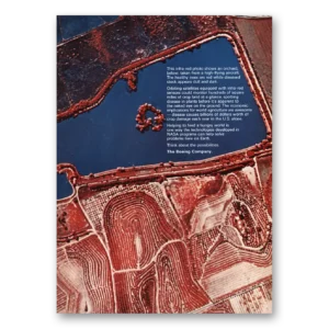 1971 Boeing Print Ad | Infra Red Photo