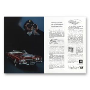 1971 Cadillac Eldorado Print Ad | Equal It