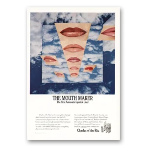 1971 Charles of the Ritz Print Ad | Mouth Maker