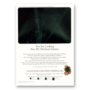 1971 Chatham Created Gems Print Ad | Mr Chathams