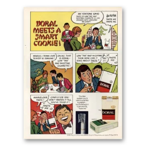 1971 Doral Cigarettes Print Ad | Smart Cookie
