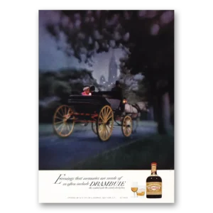 1971 Drambuie Print Ad | Evenings Carriage