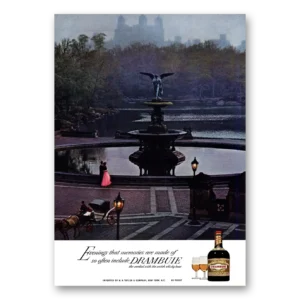 1969 Drambuie Print Ad | Evenings That Memories Are Made Of