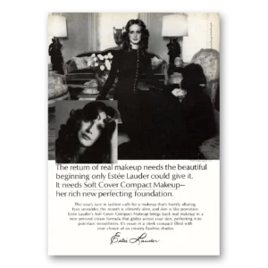 1971 Estee Lauder Print Ad | Return Real Makeup