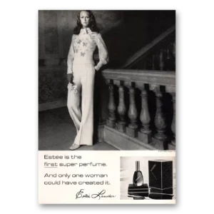 1971 Estee Lauder Print Ad | First Super Perfume