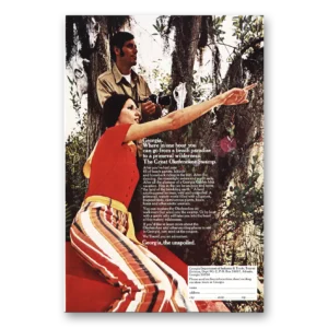 1971 Georgia Print Ad | Great Okefenokee Swamp