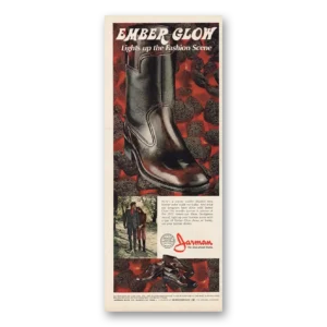 1971 Jarman Shoes Print Ad | Ember Glow