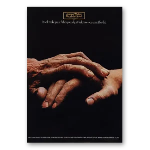 1971 Johnnie Walker Print Ad | Make Your Father Proud
